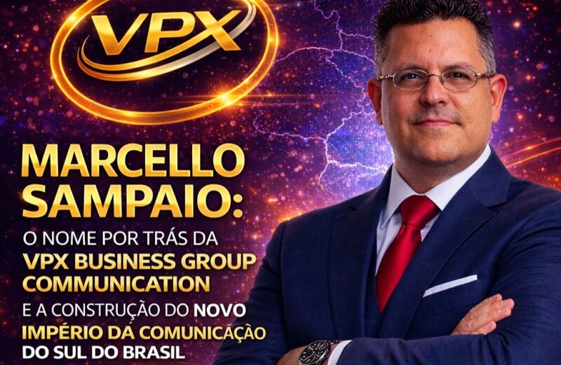 MARCELLO SAMPAIO: O NOME POR TRÁS DA VPX BUSINESS GROUP COMMUNICATION E A CONSTRUÇÃO DO NOVO IMPÉRIO DA COMUNICAÇÃO DO SUL DO BRASIL